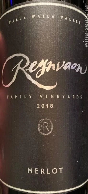 Reynvaan Merlot In The Rocks Hawks Block 2021