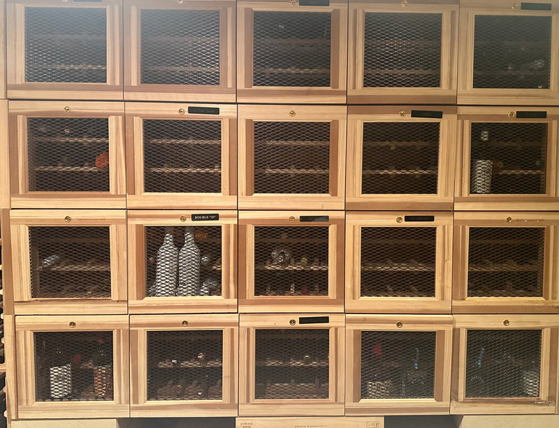 Wine Locker in our Cellar Space