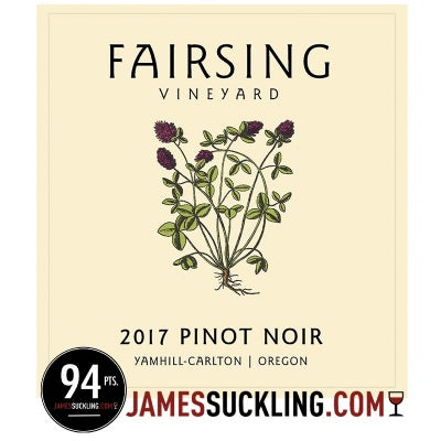 Fairsing Vineyard Yamhill Carleton District Pinot Noir 2017