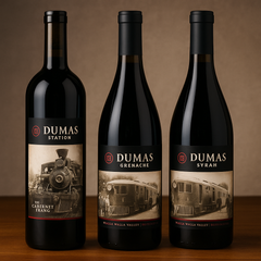 Dumas Station Red Trio - Cabernet Franc, Syrah & Grenache