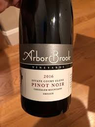 Arborbrook Vineyards Estate Pinot Noir
