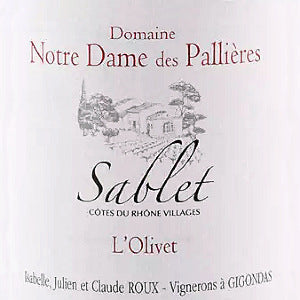 Notre Dame des Pallières Sablet