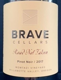 Brave Cellars Road Not Taken Pinot Noir