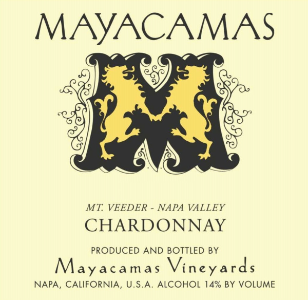 Mayacamas Vineyards Chardonnay Mt Veeder