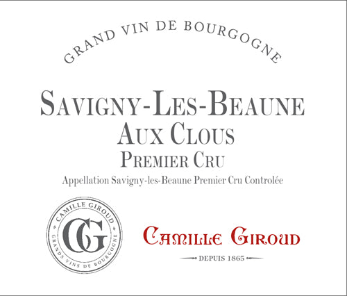 Camille Giroud Savigny-les-Beaune 1er Cru Rogue