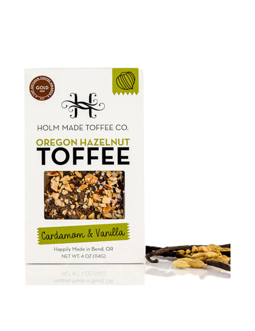 Holm Oregon Hazelnut Toffee Cardamom and Vanilla