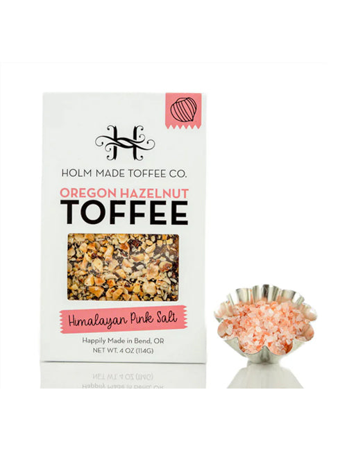 Holm Oregon Hazelnut Toffee Himalayan Pink Salt