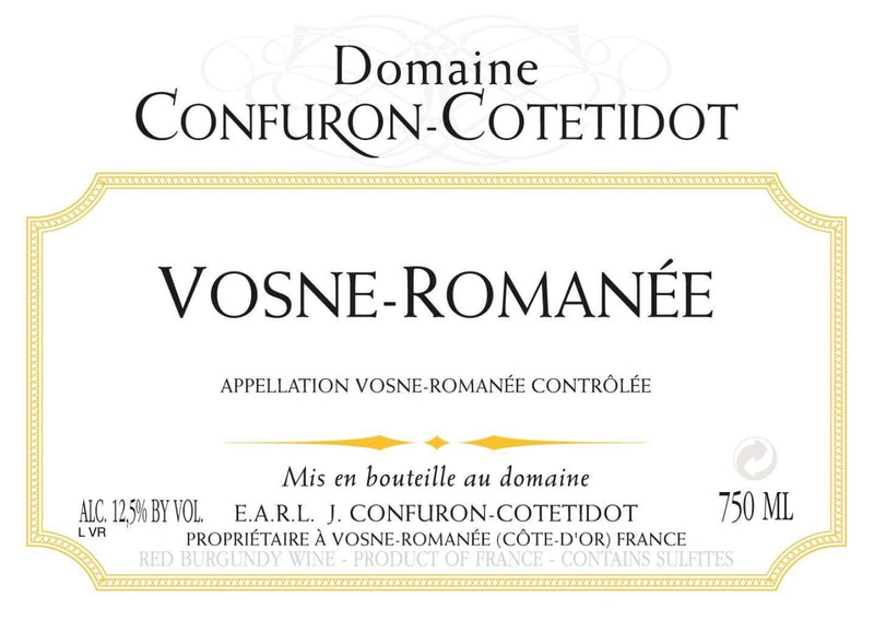 Domaine Confuron-Cotetidot Vosne-Romanee Premier Cru “Les Suchots”